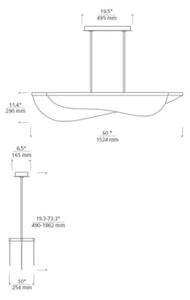 Nyra Pendant Nightshade Black, Pendant Light - Andrew Martin