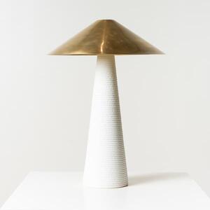 Miramar Table Lamp White, Table Lamp, Porous White - Andrew Martin