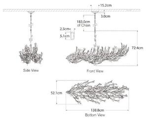 Farfalle Pendant Gild, Pendant Light - Andrew Martin