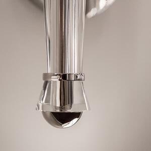 Volta Wall Light, Nickel - Andrew Martin