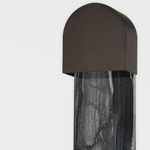 Hobart Wall Light Black, Wall Light, Black Brass - Andrew Martin