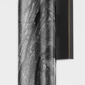 Predock Wall Light, Black/Brass - Andrew Martin