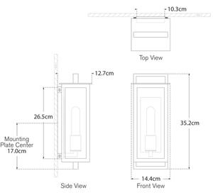Halle Wall Light, Large - Andrew Martin