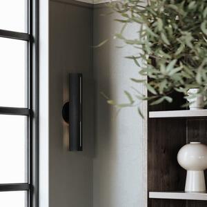 Brandon Wall Light Black, Wall Light, Textured Black - Andrew Martin