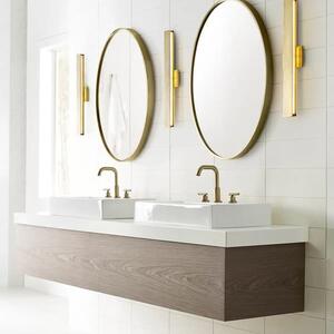 Bau Wall Light Brass, Wall Light, Natural Brass - Andrew Martin