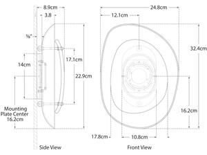Samos Round Wall Light, Gold - Andrew Martin