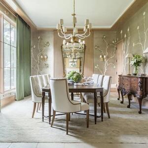 Vivian Chandelier Brass, Hand-Rubbed Antique Brass - Andrew Martin