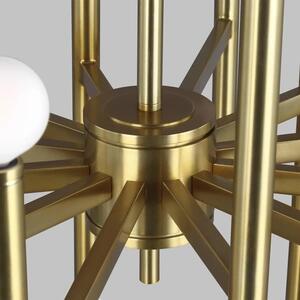 Beckman Chandelier Brass, Burnished Brass - Andrew Martin