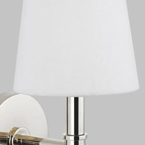 Hanover Wall Light Nickel, Wall Light, Polished Nickel - Andrew Martin