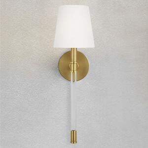 Hanover Wall Light Brass, Wall Light, Burnished Brass - Andrew Martin