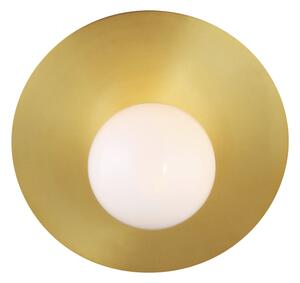 Nodes Angled Wall Light Brass, Wall Light, Burnished Brass - Andrew Martin