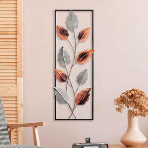 Parklane Metal Argentis Leaf Wall Art in Copper and Silver