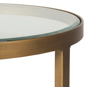 Sundance Side Table, Side Table, Brass - Andrew Martin