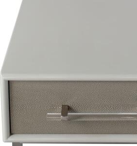 Alice Bedside Table Grey, Bedside Table - Andrew Martin