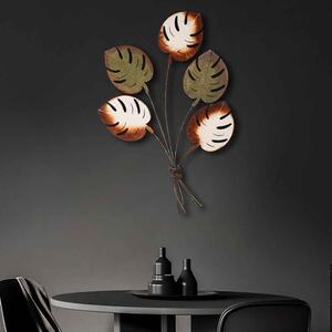 Parklane Metal Palms Bouquet Wall Art in Brown and Bronze
