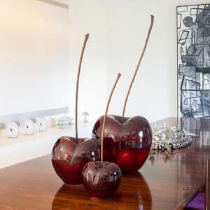 Cherry Glazed Bordeaux, Fruit Sculpture, 12cm x 10cm - Andrew Martin