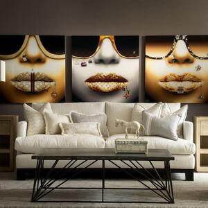 G-Gold, Plexiglass Artwork, 100cm x 100cm - Andrew Martin