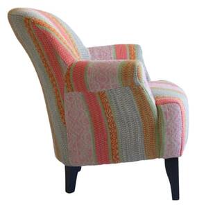 Victoria Chair Pampas Pink, Chair - Andrew Martin Cotton & Linen