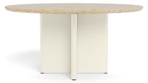 Caicos Round Dining Table Bone - Andrew Martin