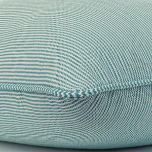 Espadrille Turquoise, Hollowfibre, Cushion, 55cm x 55cm - Andrew Martin Sophie Paterson Stripe