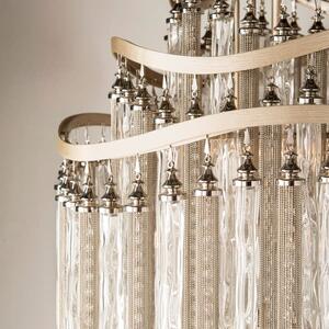 Chimera Pendant Light, Light, Small, Silver - Andrew Martin