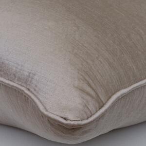 Columbus Cloud, Sustainable Feather, Cushion, 55cm x 55cm - Andrew Martin Satin Plain