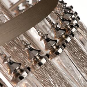 Chimera Pendant Light, Light, Large, Silver - Andrew Martin