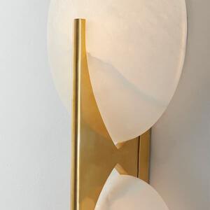 Asteria Wall Light, Light, Brass - Andrew Martin