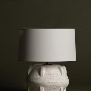 Vanda Table Lamp, Light, White - Andrew Martin