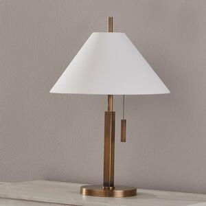 Clic Table Lamp, Light, Brass - Andrew Martin