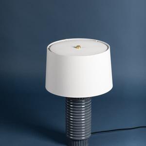Broderick Table Lamp, Light, Blue - Andrew Martin