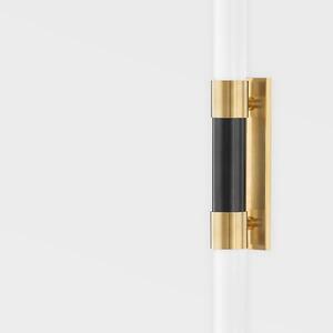 Huntington Double Wall Light, Light, Brass/Bronze - Andrew Martin