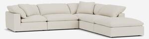 Truman Large Natural Linen Sofa | Large Linen Sofa | Natural Fabric Sectional | Relaxed Modular Design - Andrew Martin