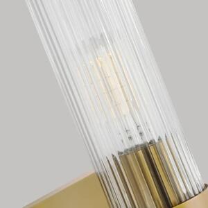 Geneva Wall Light Brass, Light, Burnished Brass - Andrew Martin