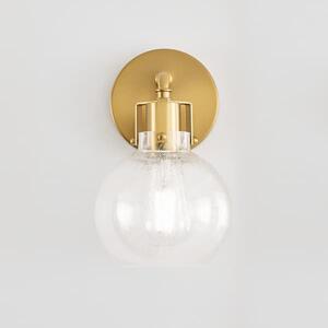 Clara Wall Light Brass, Light, Burnished Brass - Andrew Martin