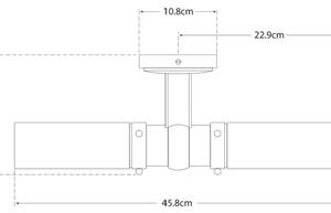 Graydon Double Wall Light Bronze, Light - Andrew Martin