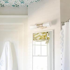 Utopia Double Wall Light Nickel, Light, Small, Polished Nickel - Andrew Martin