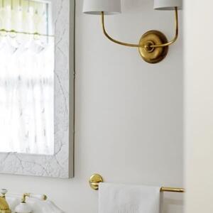 Vendome Double Wall Light Brass, Light, Double, Hand-Rubbed Antique Brass - Andrew Martin