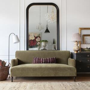 Mia Floor Lamp Aged Iron, Light - Andrew Martin