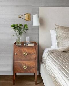 Keil Swing Wall Light Brass, Light, Hand-Rubbed Antique Brass - Andrew Martin