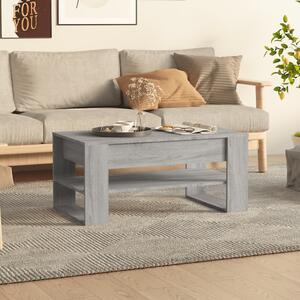 Coffee Table Grey Sonoma 102x55x45 cm Engineered Wood