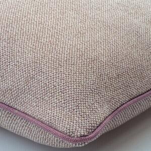 Paraggi Granita, Sustainable Feather, Cushion, 55cm x 55cm - Andrew Martin Linen Blend Plain & Weave