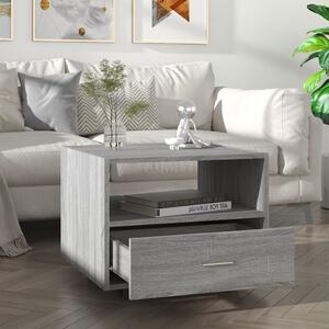 Coffee Table Grey Sonoma 55x55x40 cm Engineered Wood