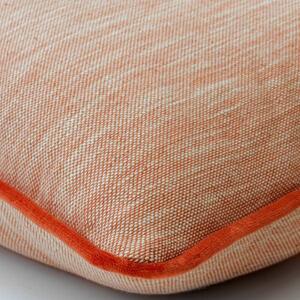 Canvas Brick, Sustainable Feather, Cushion - Andrew Martin Kit Kemp Linen & Linen Blend Plain