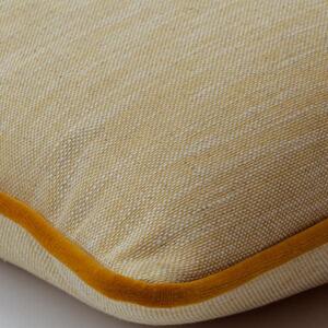 Canvas Sunshine, Sustainable Feather, Cushion - Andrew Martin Kit Kemp Linen & Linen Blend Plain