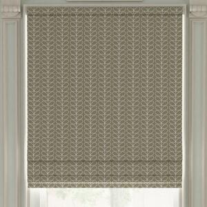 Orla Kiely Linear Stem Made to Measure Roman Blind Latte