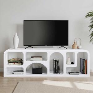Gastonia Wooden TV Stand In White