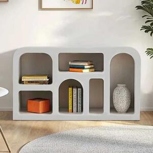 Gastonia Small Wooden Display Unit In White