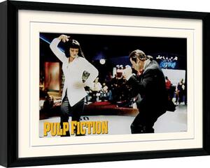 Framed poster Pulp Fiction - Dance