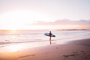 Photography Venice Beach Surfer, Bethany Young